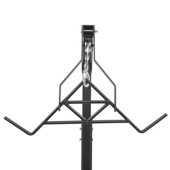 Hitch Mounted Deer Hoist 600lbs Capacity Hitch Game Hoist Adjustable Height