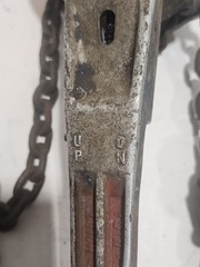 Coffing Hoist 3/4 Ton Ratchet Chain Hoist MA-15 Vintage Heavy Duty