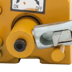 Magnetic Lifter 440lbs Lifting Capacity 2.5 Safety Factor Yellow Magnetic Crane