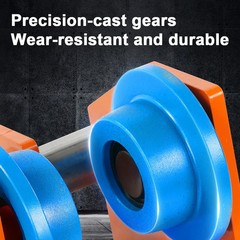 Manual Push Cart with Hand-Operated 0.5/1/2-Ton I-Beam Pulley Block