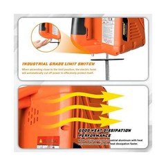 Power Electric Portable Hoist Winch 1500LBS, 3 in 1 Electric Cable Hoist 110V…