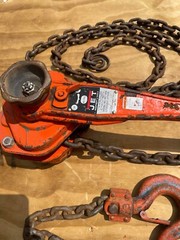 JET 3 Ton MiniMite Puller Leaver Chain Hoist Come Along 6,000lb MM355 15ft chain
