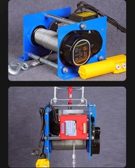 400/800kg 30m Winch Wireless Remote Control Dual-Purpose Electric Hoist Lifter