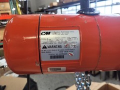 CM 1-TON LOADSTAR ELECTRIC CHAIN HOIST, 10′ LIFT, 2765-HS, 460/230 V, 8′ FPM