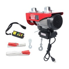 Mini Electric Hoist PA800 1760lbs 110V 1350W 328ft/100m Wireless Remote Control