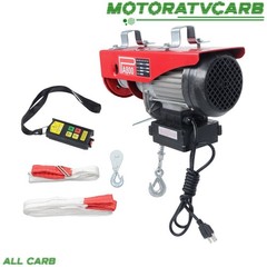 ALL-CARB Mini Electric Hoist 1760lb Electric Winch 328ft Wireless Remote Control