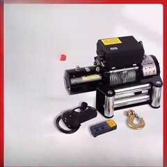 12V/24V Electric Winch Portable Off-Road Self-Rescue Hoist for Vehicles