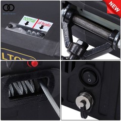 2-in-1 Electric Hoist Winch, 1500W Portable Power, 1100 lbs Lift Capacity