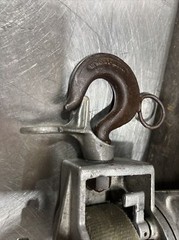 Chance Hoist 1 Ton Hot Stick Ratcheting Strap Hoist. Item ID #35. Used Surplus