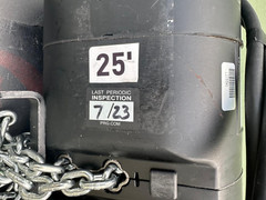 CM HOIST 208V DUAL TWIST 1/4T 16FPM CM-B 25′ #480 (1 IN CASE) THS