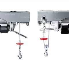 Mini Electric Hoist 220V Home Use Small Crane 1 Ton/0.5T Winch Renovation Crane