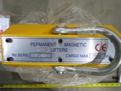 2000 KG magnetic lifter 4400 lbs pounds crane hoisting magnet Heavy Duty NEW