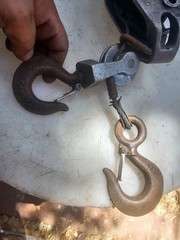 Lincoln 215R LUG-ALL 2250 lbs Ratcheting Cable Hoist USA – Works Great No Handle
