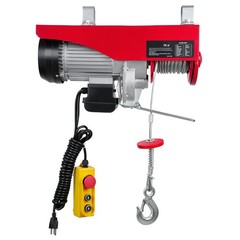 Uimoso Electric Hoist 440lbs Lift with Wired Remote Control, 480W, 110V