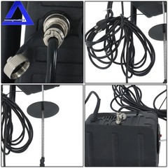 3-in-1 Electric Hoist Winch Crane 1100LBS/500kg Dual Remote Overload Safety
