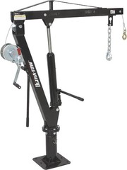 Hydraulic Pickup Truck Crane with Hand Winch – 2000-Lb. Capacity
