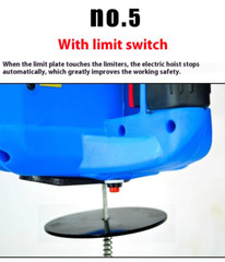Portable Home Air Conditioner Traction Crane Lifting Hoist Small Crane 500kg