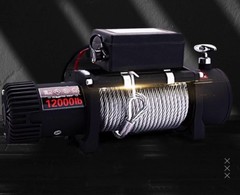 12V/24V Electric Winch Portable Off-Road Self-Rescue Hoist for Vehicles
