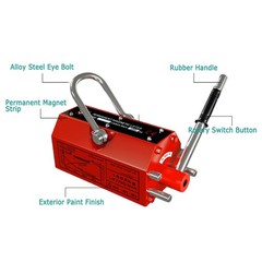 Permanent Magnetic Lifter Lifting Magnet 100/200/400/600 kg Neodymium Hoist
