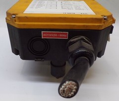 TELECRANE REMOTE CONTROL F24-6D-RX , 24009468-1, CHANNEL 112, AC110V(50/60 Hz)