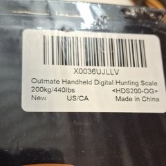 Outmate TS-320 Mini Crane Scale Digital Handheld Hunting 200kg/440lbs HDS200-OG