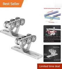 Durable 6 Wheel Hoist Trolley for Unistrut Channels: Easy Installation Included