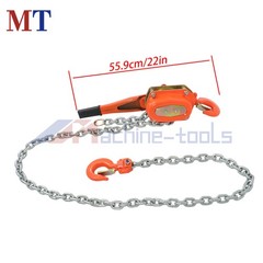 6600lbs Lever Block Chain Hoist Wrench Hoist Lifting Height 10ft/3m G80 Chain
