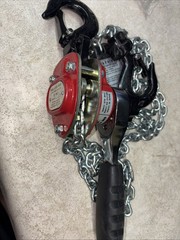 Lever chain hoist 1/4 ton 250 kg 5′ lift Series 602 with box China E5