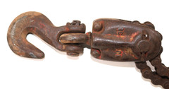 Coffing Company Ratchet Lever Chain Hoist 1 Chain 3/4 TON 2 Chain 1 1/2 TON