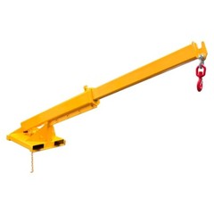 Mobile Crane Forklift Extension w/ Truss Hoist Jib Boom Hook 3Ton Forklift Jib