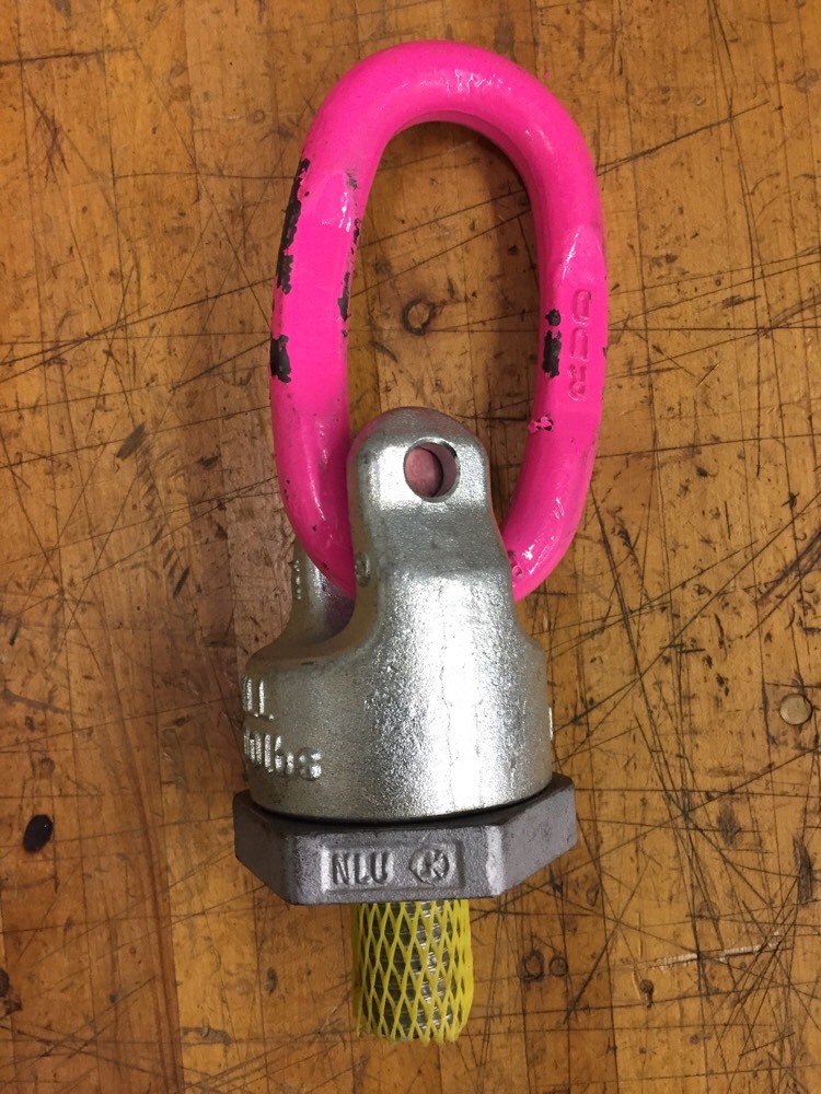 RUD Screw On Hoist Ring 7989524 Swivel Eye 11,000# 5t WLL Lifting Load Capacity