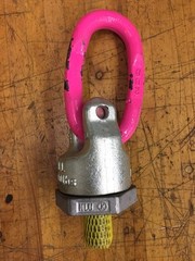 RUD Screw On Hoist Ring 7989524 Swivel Eye 11,000# 5t WLL Lifting Load Capacity