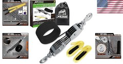 65 FT Rope Hoist with Dual 8 FT Slings – Perfect for Heavy Lifting