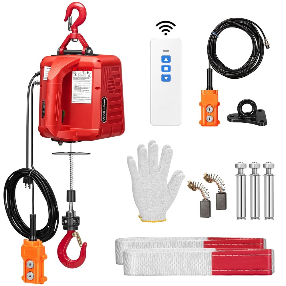 3 in 1 Electric Hoist 1100lbs