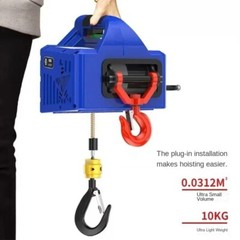Electric Small Hoist 220v Crane Home Lifting Hoist Portable Remote Control