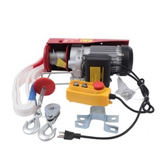 1100 lbs/500 kg Hoist Winch Engine Electric Crane Electric Lifting Hoist 1050W