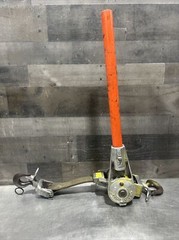 Chance Hoist 1 Ton Hot Stick Ratcheting Strap Hoist. Item ID #23. Used Surplus