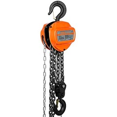 VEVOR Hand Chain Hoist, 2 Ton 4400 lbs Capacity 10 FT 2 ton 10ft G80, Orange