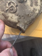 Vintage Chicago Pneumatic No. 85 Balancer Cable Hoist Retractor #85 C.P. B76944