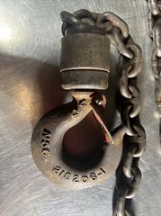 Tugit 1 Ton Ratchet Chain Hoist Come-A-long Winch Rigging. Item ID #1