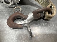 Chance Hoist 1 Ton Hot Stick Ratcheting Strap Hoist. Item ID #34. Used Surplus