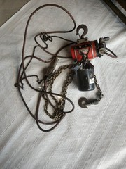 ARO 7756D 1/2 Ton Air Pneumatic Chain Hoist