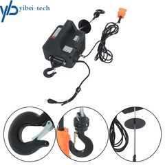 1100LB 3-in-1 Portable Electric Hoist For Garage, Warehouses And Factories 110V