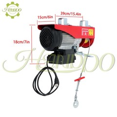 880lbs Electric Hoist with 328ft Wireless Remote Control, 40ft/20ft Lifting