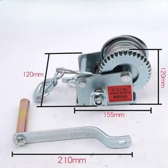 Manual Winch Manual Hoist Hand-Cranked Hoist 600-3000 Lb Winch/Hoist