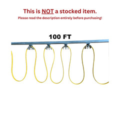 CONDUCTIX FLAT CABLE C-TRACK FESTOON KIT (100 FOOT)