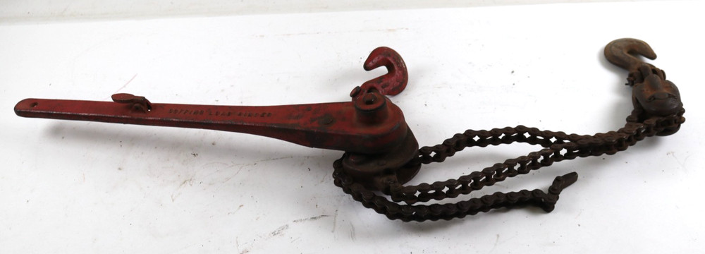 Coffing Company Ratchet Lever Chain Hoist 1 Chain 3/4 TON 2 Chain 1 1/2 TON