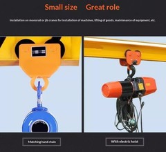 Manual Trolley 0.5/1/2/3/t Ton I-Beam Pulley Block Lifting Hoist Monorail Crane