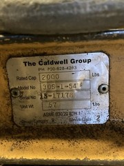 Caldwell 1 Ton Fixed Speader Beam , 30S-1-54