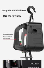 500Kg Portable Crane Electric Hoist for Cars, Home Improvement, Cargo Handling